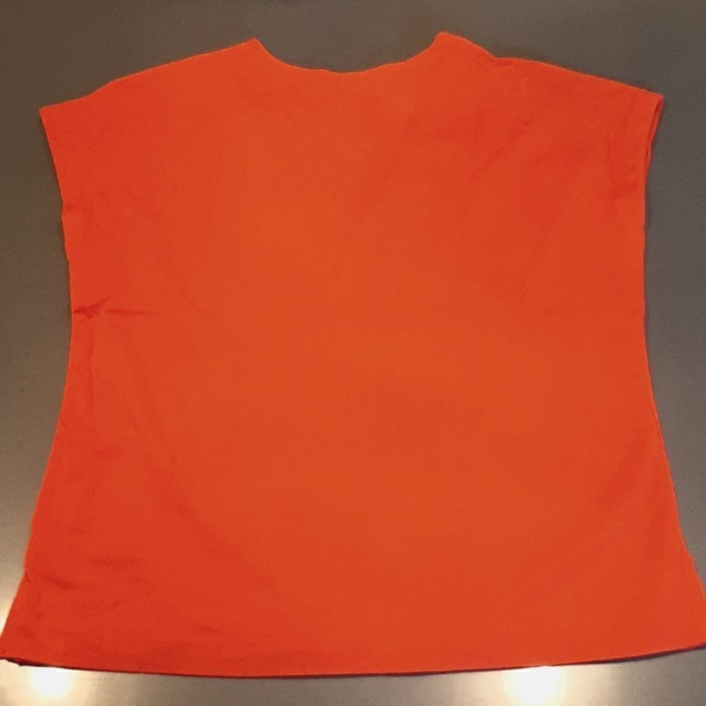 J.Crew Red Orange Tank Shirt - Picture 10 of 10